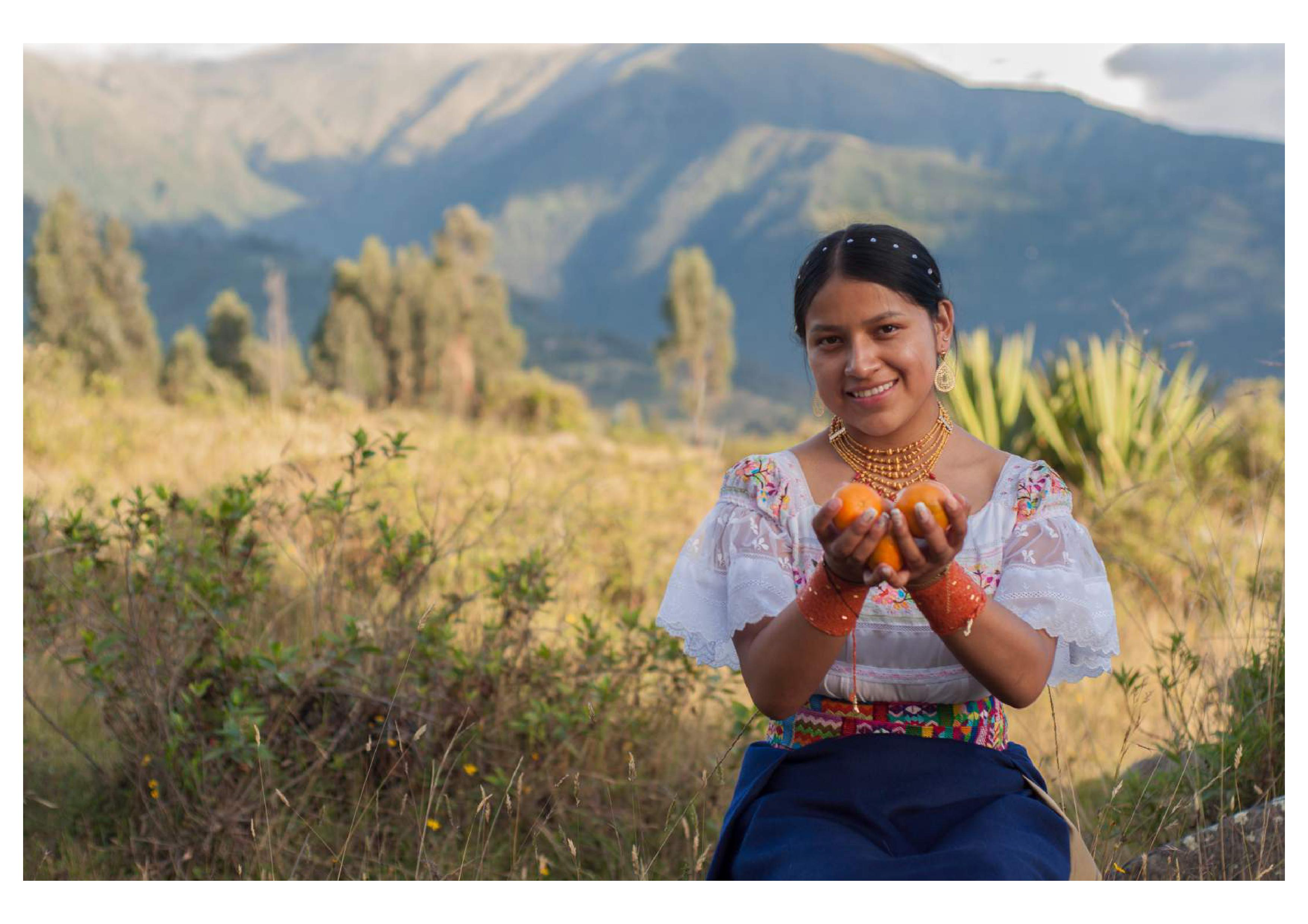 Ecuadorian woman happy that she will have the opportunity to immigrate to the United States to join her petitioning family member while her Petition for Alien Relative is continuing to process.